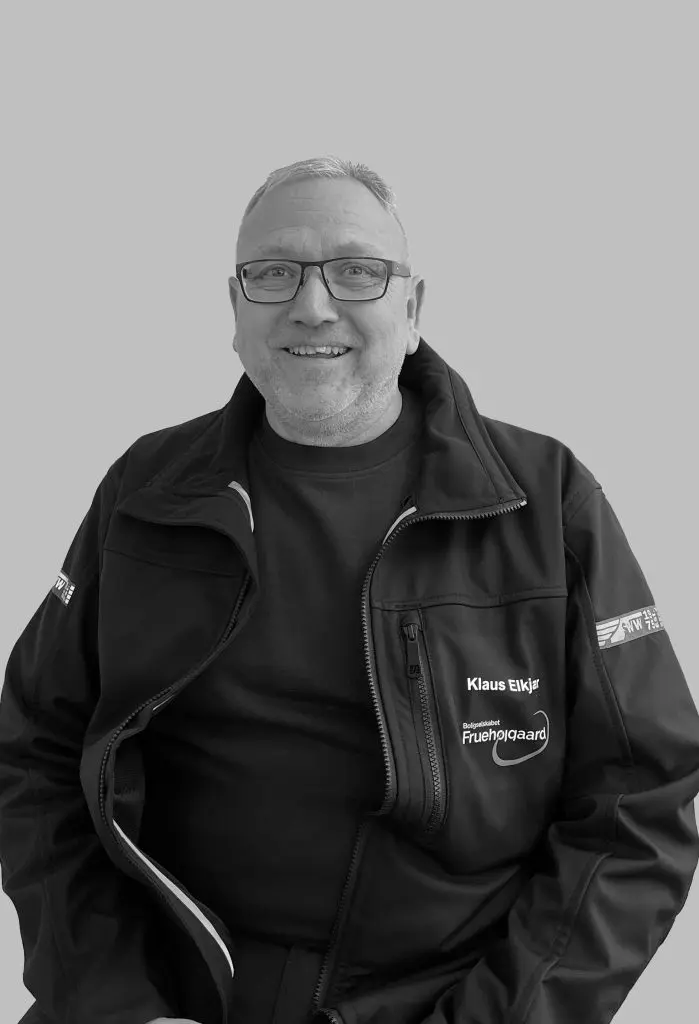 Klaus billede sort hvid